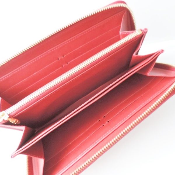 37933380 3 Louis Vuitton Zippy Wallet Long Wallet Patent Leather Red