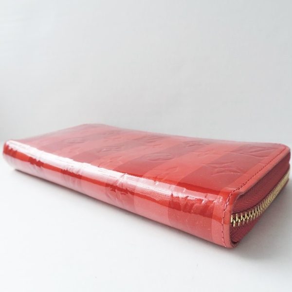 37933380 6 Louis Vuitton Zippy Wallet Long Wallet Patent Leather Red