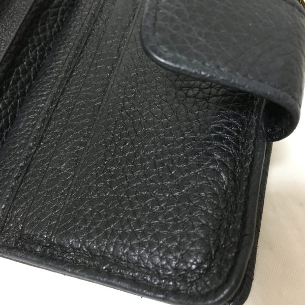 37933474 6 Prada Bifold Wallet Leather Black