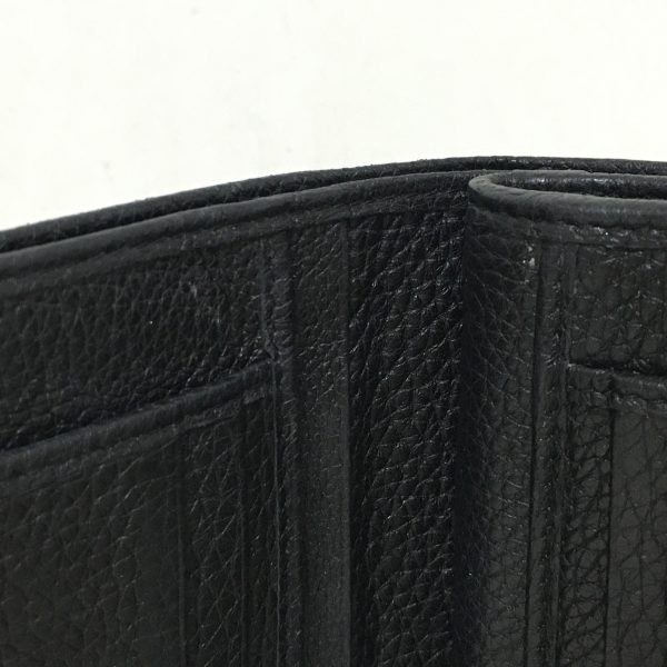 37933474 7 Prada Bifold Wallet Leather Black