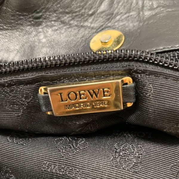 37940360 8 Loewe Tote Bag Nappa Leather Black