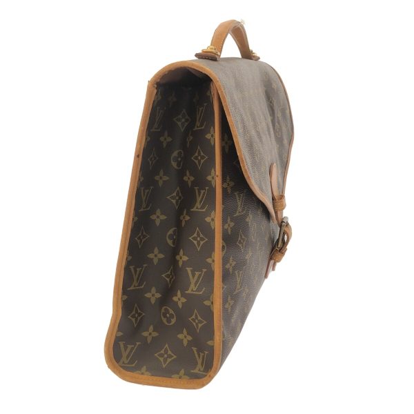 37940475 2 Louis Vuitton Beverly Monogram Canvas Handbag Brown