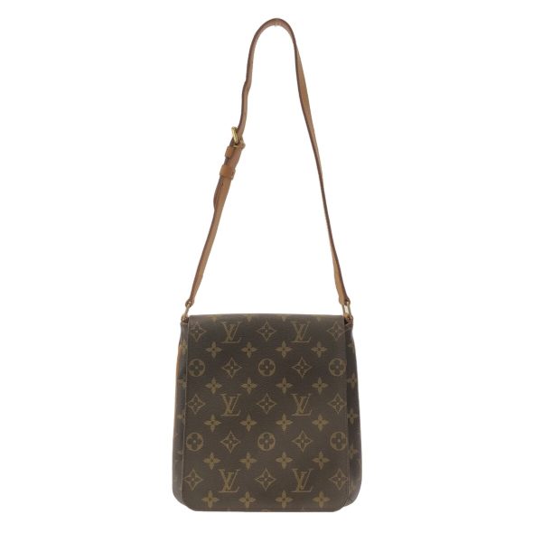 37940481 1 Louis Vuitton Musette Salsa Monogram Canvas Shoulder Bag Brown