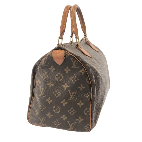 37940483 2 Louis Vuitton Speedy Monogram Canvas Handbag Brown