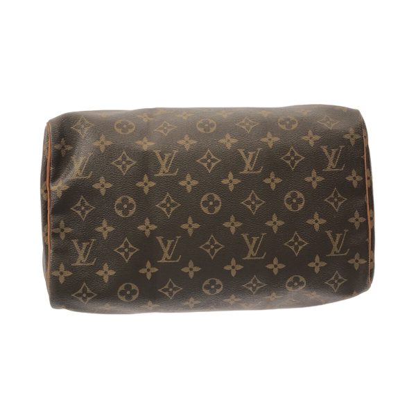 37940483 4 Louis Vuitton Speedy Monogram Canvas Handbag Brown