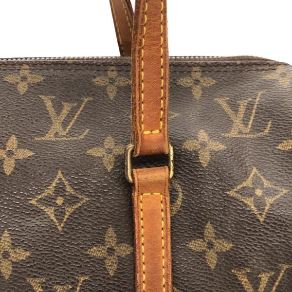 37940488 10 Louis Vuitton Papillon Monogram Canvas Handbag Brown