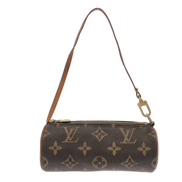 37940488 12 Louis Vuitton Papillon Monogram Canvas Handbag Brown