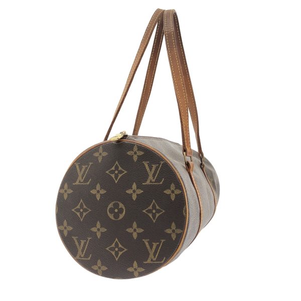 37940488 2 Louis Vuitton Papillon Monogram Canvas Handbag Brown