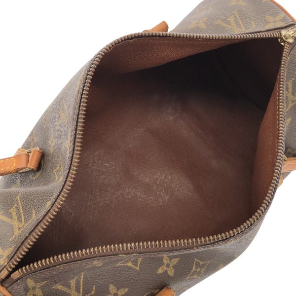 37940488 6 Louis Vuitton Papillon Monogram Canvas Handbag Brown