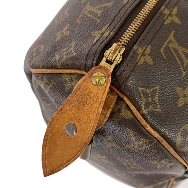 37940490 11 Louis Vuitton Speedy Monogram Canvas Handbag Brown