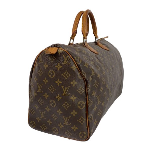 37940490 2 Louis Vuitton Speedy Monogram Canvas Handbag Brown