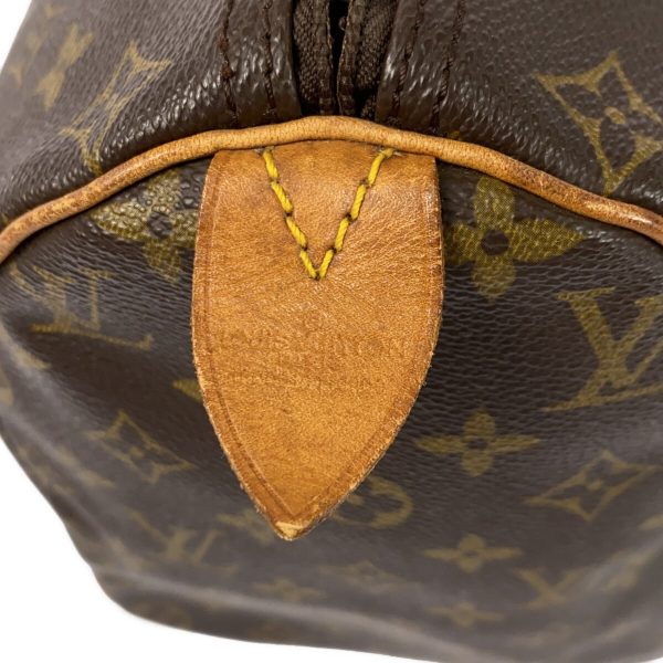 37940490 7 Louis Vuitton Speedy Monogram Canvas Handbag Brown