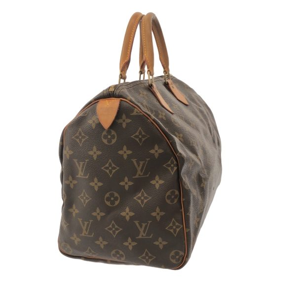 37940834 2 Louis Vuitton Speedy Monogram Canvas Handbag Brown