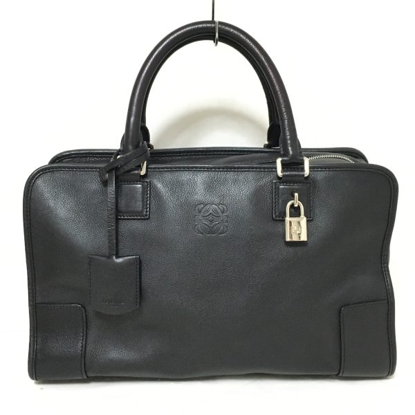 37941534 1 Loewe Amazona 36 Handbag Leather Black