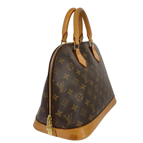 37941704 2 Louis Vuitton Alma Monogram Canvas Handbag Brown