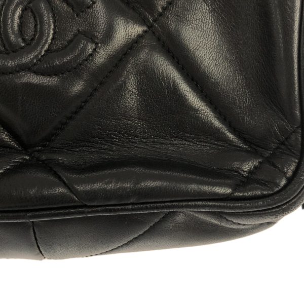 37941869 11 Chanel Matelasse Shoulder Bag Lambskin Black