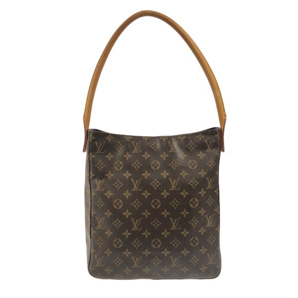 37941976 3 Louis Vuitton Looping Monogram Canvas Shoulder Bag Brown