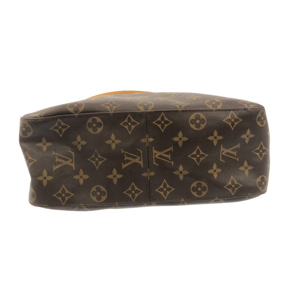 37941976 4 Louis Vuitton Looping Monogram Canvas Shoulder Bag Brown