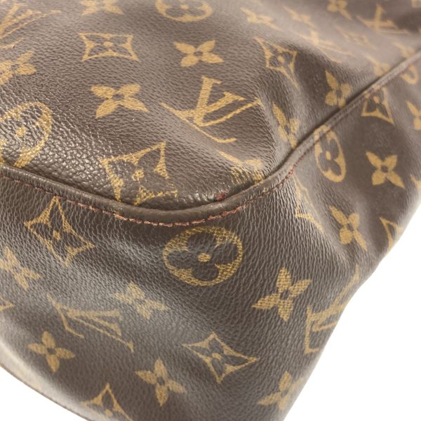 37941976 5 Louis Vuitton Looping Monogram Canvas Shoulder Bag Brown