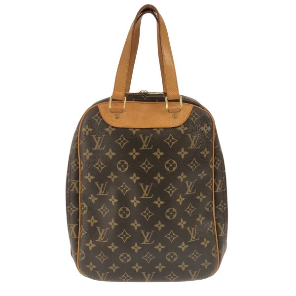 37941978 1 Louis Vuitton Excursion Monogram Canvas Handbag Brown