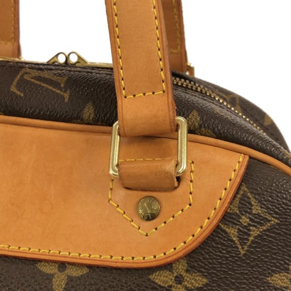 37941978 10 Louis Vuitton Excursion Monogram Canvas Handbag Brown