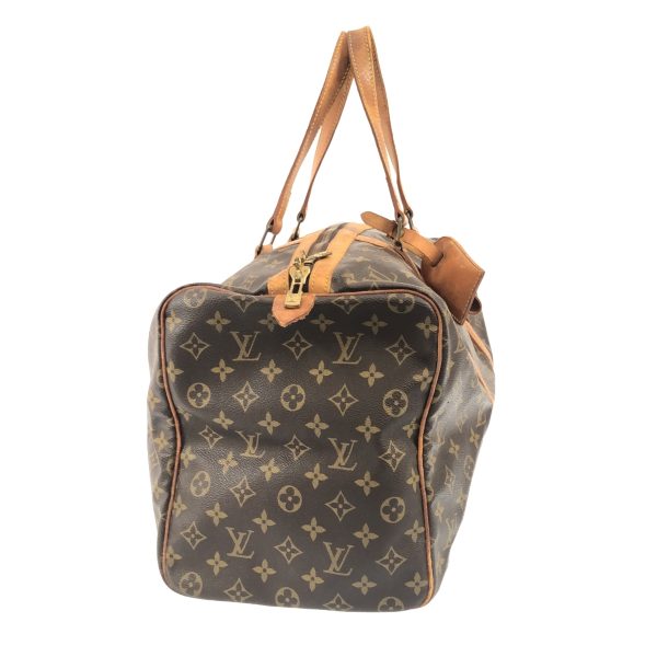 37941979 2 Louis Vuitton Sac Souple Monogram Canvas Boston Bag Brown