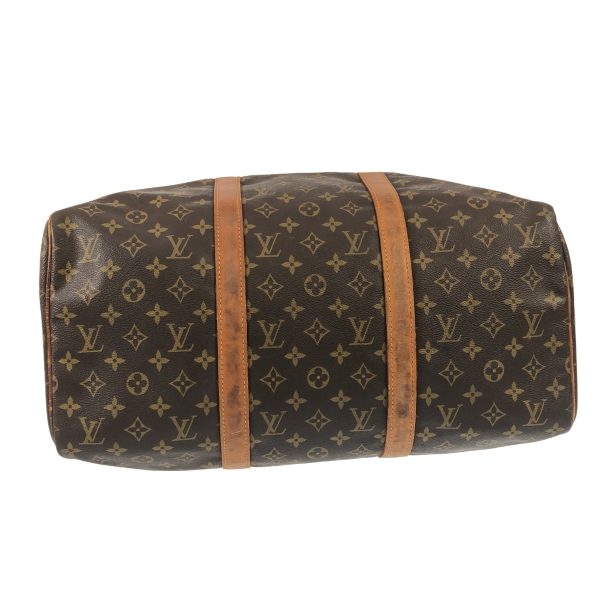 37941979 4 Louis Vuitton Sac Souple Monogram Canvas Boston Bag Brown