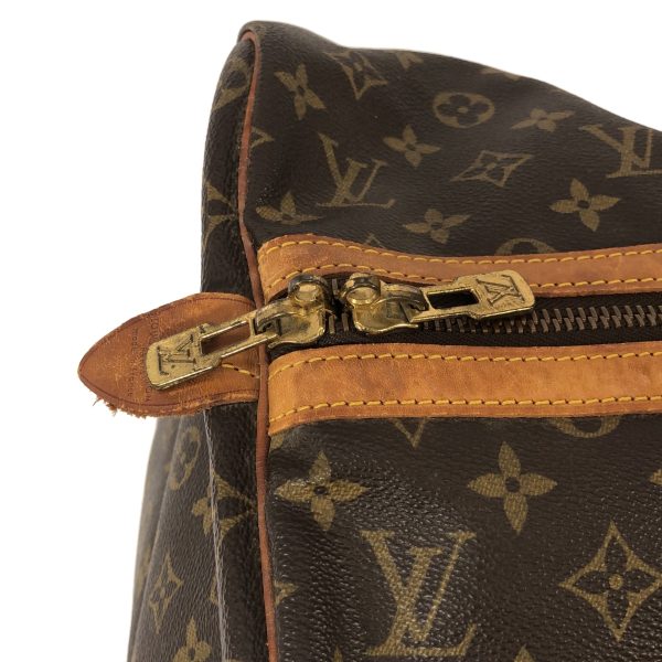 37941979 9 Louis Vuitton Sac Souple Monogram Canvas Boston Bag Brown