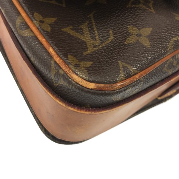 37941983 5 Louis Vuitton Cartesier Monogram Canvas Shoulder Bag Brown