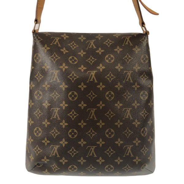 37941986 3 Louis Vuitton Musette Monogram Canvas Shoulder Bag Brown