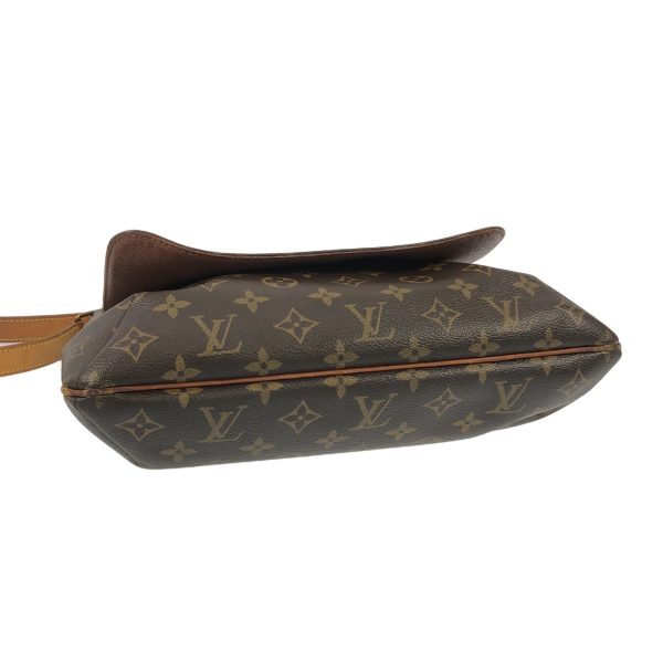 37941986 4 Louis Vuitton Musette Monogram Canvas Shoulder Bag Brown