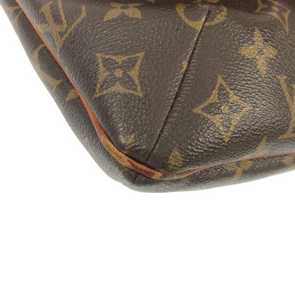 37941986 5 Louis Vuitton Musette Monogram Canvas Shoulder Bag Brown