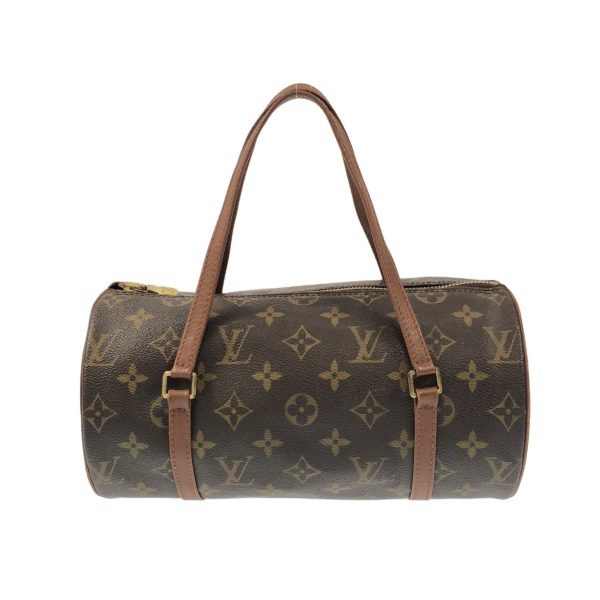 37941990 1 Louis Vuitton Vintage Papillon Monogram Canvas Handbag Brown