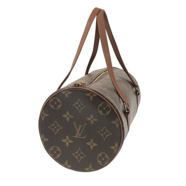 37941990 2 Louis Vuitton Vintage Papillon Monogram Canvas Handbag Brown