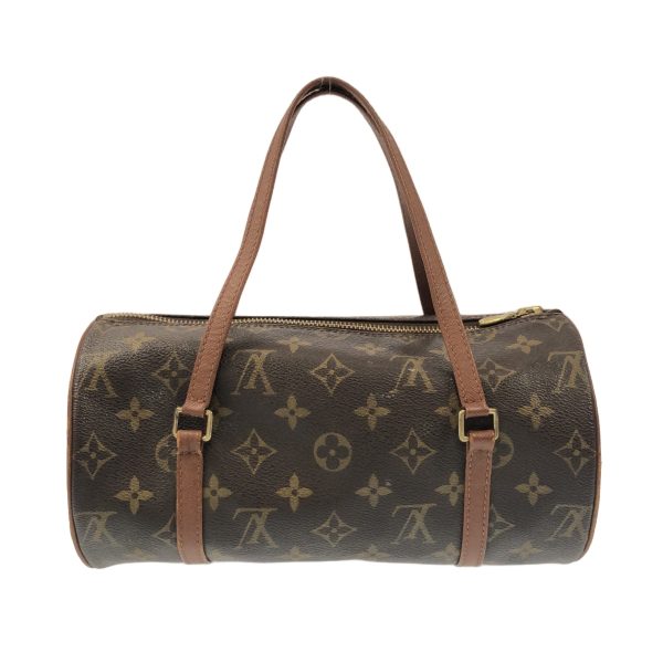 37941990 3 Louis Vuitton Vintage Papillon Monogram Canvas Handbag Brown