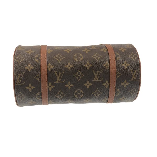 37941990 4 Louis Vuitton Vintage Papillon Monogram Canvas Handbag Brown