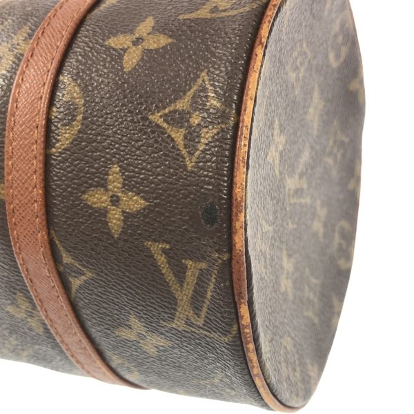 37941990 5 Louis Vuitton Vintage Papillon Monogram Canvas Handbag Brown