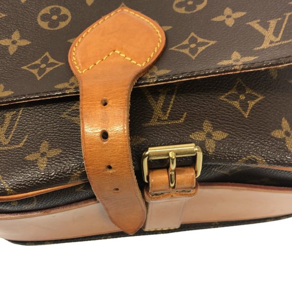 37942000 11 Louis Vuitton Cartesier Monogram Canvas Shoulder Bag Brown