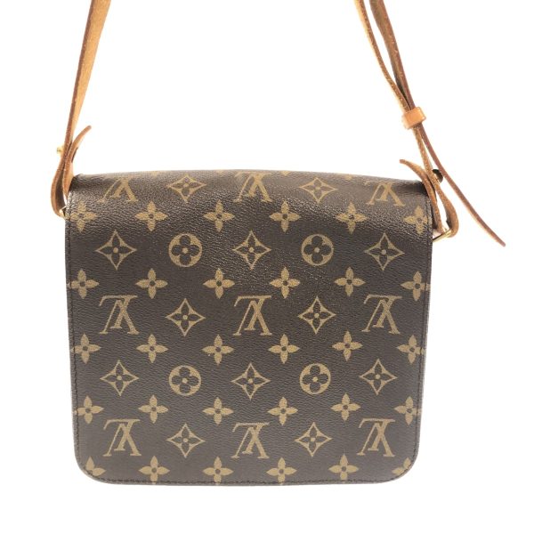 37942000 3 Louis Vuitton Cartesier Monogram Canvas Shoulder Bag Brown