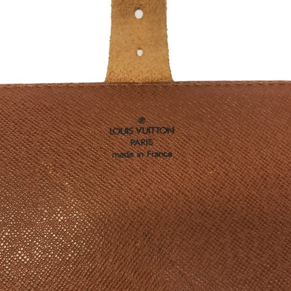 37942000 7 Louis Vuitton Cartesier Monogram Canvas Shoulder Bag Brown