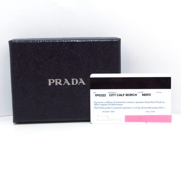 37943427 8 Prada Key Case Leather Black