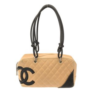 37946413 1 Chanel Tote Bag Caviar Skin Black