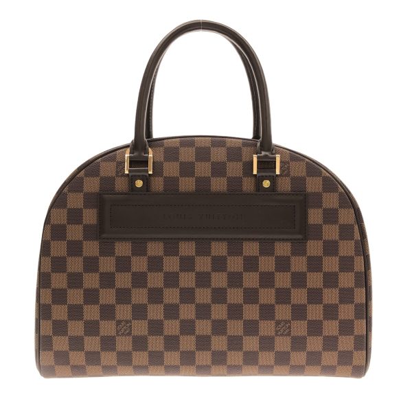 37948350 3 Louis Vuitton Nolita Canvas Damier Handbag Brown