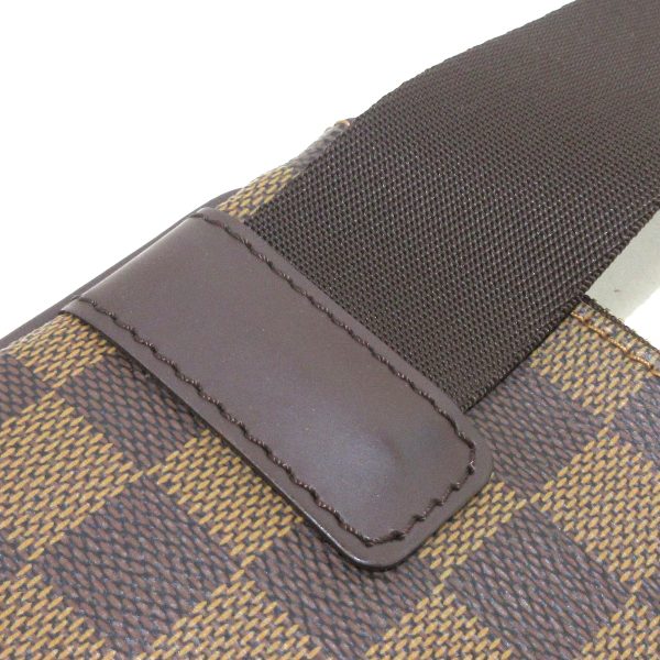 37948414 10 Louis Vuitton Pochette Melvire Damier Canvas Shoulder Bag Ebene