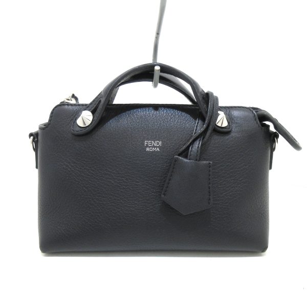 37956318 1 Fendi Mini Visible Handbag Black Leather