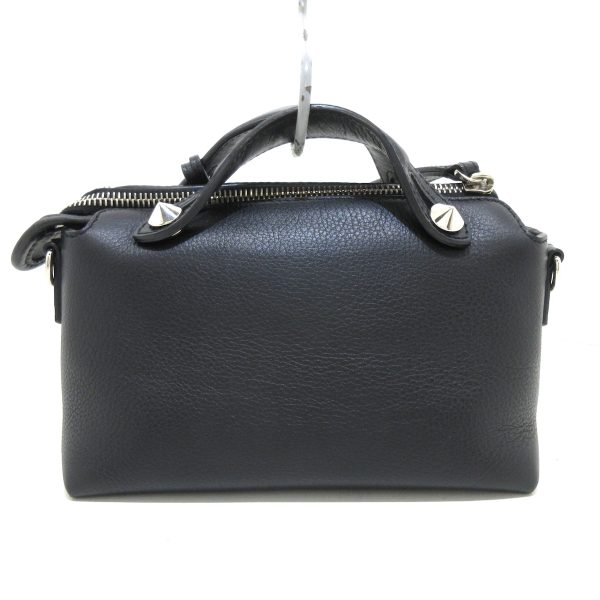 37956318 3 Fendi Mini Visible Handbag Black Leather