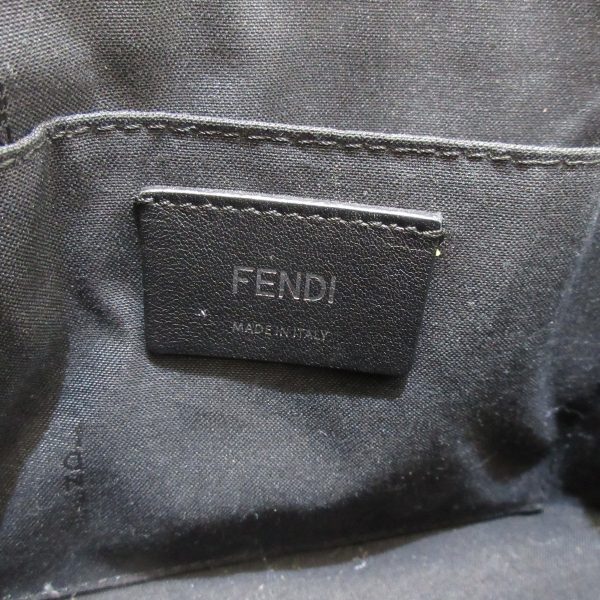 37956318 7 Fendi Mini Visible Handbag Black Leather