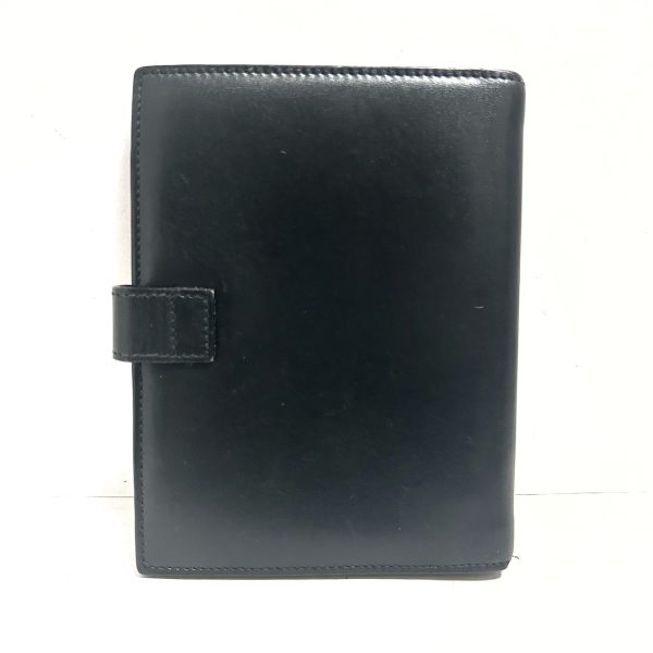 37956364 2 Gucci Leather Notebook Black