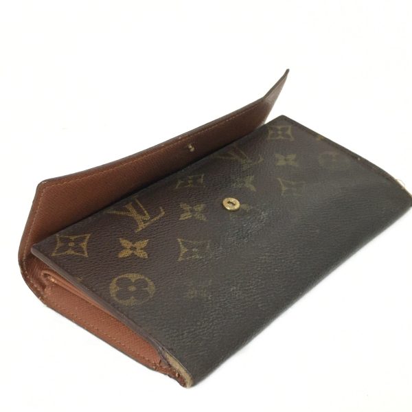 37956956 10 Louis Vuitton Porto Canvas Monogram Wallet Brown