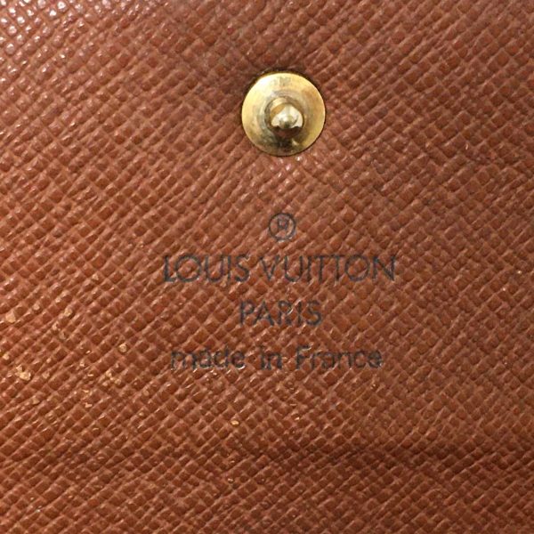 37956956 5 Louis Vuitton Porto Canvas Monogram Wallet Brown